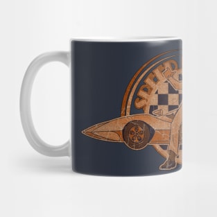 Speed Racer Engraved Vintage Mug